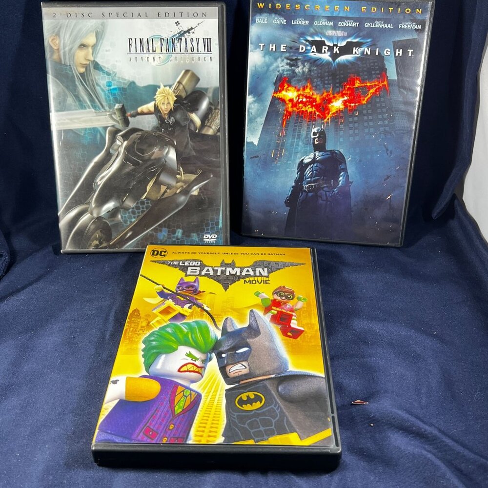 Final Fantasy VII Advent Children 2-Disc Special Edition / The Dark Knight Wides